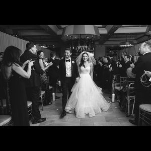 Detachable Wedding Overskirt by Wtoo Waters